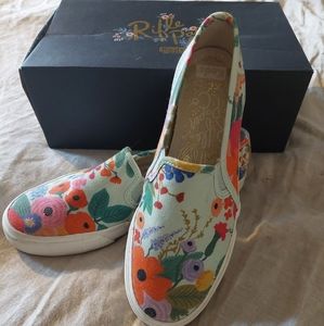 Keds Rifle Paper Co. Double Decker Garden Party